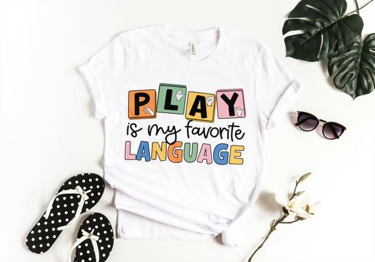 Play Is My Favorite Language