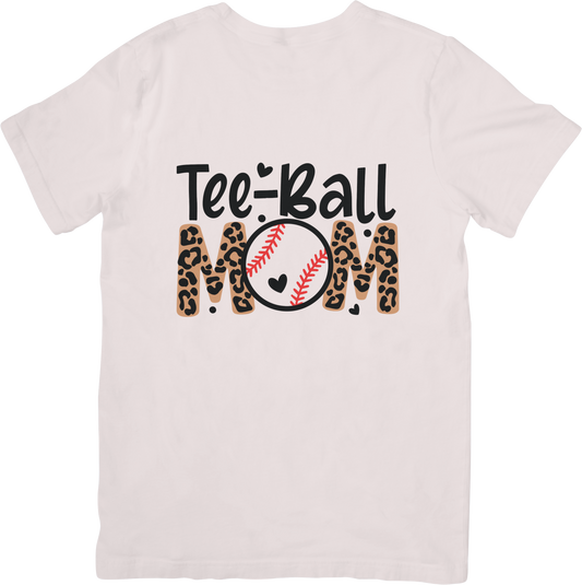T-Ball Mom Cheetah Print